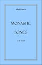 MONASTIC SONGS HARP SOLO cover